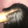 Half Up Half Down Quick Weave (Double Ponytails)