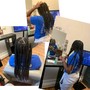 Box Braids with extentions/ knotless