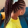 Kid's Braids 2 braids