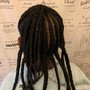 Feed-In Cornrow Braids 8-10 braids