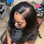 Closure wig install