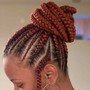 Add LENGTH to Cornrows (62"-72" Thigh)