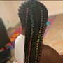 Add LENGTH to Cornrows (62"-72" Thigh)