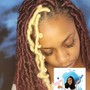 Box Braids over Locs