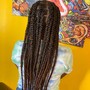 Braids/ Faux Loc Elbow Length Charge: ( ADD ON)