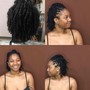 Loc Re-twist (shoulder to mid back)