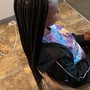 Fulani braids w sew in