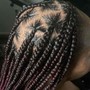 SM, MED, LG Knotless Braids