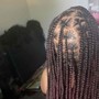 SM, MED, LG Knotless Braids