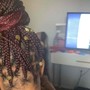 SM, MED, LG Knotless Braids