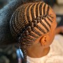 Kiddie Ponytail Braids