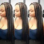 Box Braids bra length