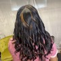 Full Sew In with leave out