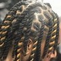 Basic Re-twist Short( up to neck)