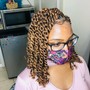 Individual Crochet Butterfly Locs