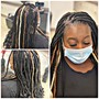 Medium Knotless  Braids