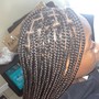 Knotless Braids w/ hair