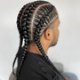 10 + Braids (SB/No Designs) (No Feed-ins)