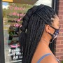 Braid ponytail 7 - 12 feed-in braids