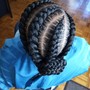 Braided foundation (sew-in)