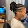 Large Feedin ponytail/ bun