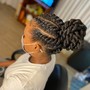 Large Feedin ponytail/ bun