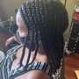 Crochet with Braid down