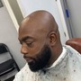 Beard Trim, Edge Up, Hot Towel Service with razor shave