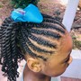 Kid's natural hair Braids