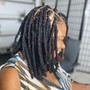 Layered feed in  braids