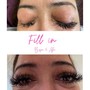 Volume Lash Extensions Fill in