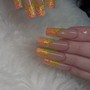 Full Set French Nails