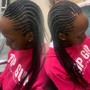 Kid's Fulani Braids (medium) Ages  4-12