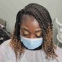 Individual faux locs crochet w/shampoo