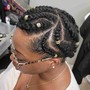 Natural Braids to the Back