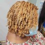 Starter Locs with Two-Strand Twist (Armpit Length) – Includes Free 2-Week Retightening & Recommended Hair Care Products