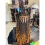 Retwist w/double strand twist (long)