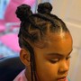 Kid's Braided Ponytail (Feed Ins)