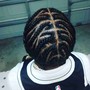 Knotless braids Medium/L size mid back