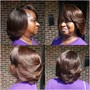 Silk Blowout ( shoulder length)