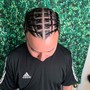 Men's Straightback Cornrows