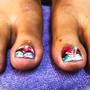 Manicure + Pedicure, Manicure - Nail Art, Pedicure - Nail Art