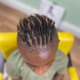 Micro mini starter loc(braids or twist)