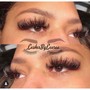 Bottom lash extensions