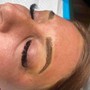 Hybrid brow tattoo