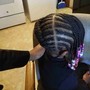 Hair provided for braids add on