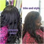 Wig Install $125