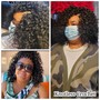 Crochet braids and faux locs