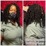 Crochet braids and faux locs