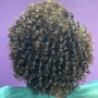 Natural Hair Silk Press